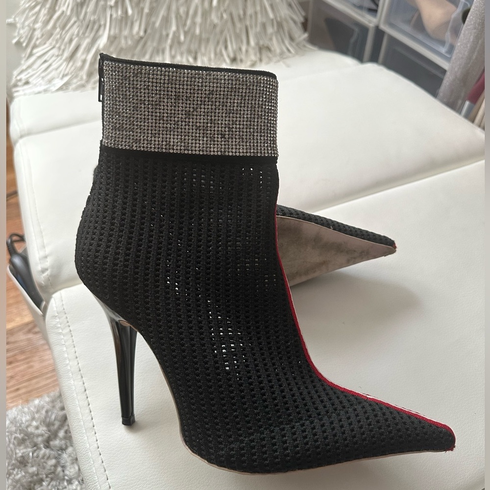 Jeffery Campbell Mesh Booties - image 5